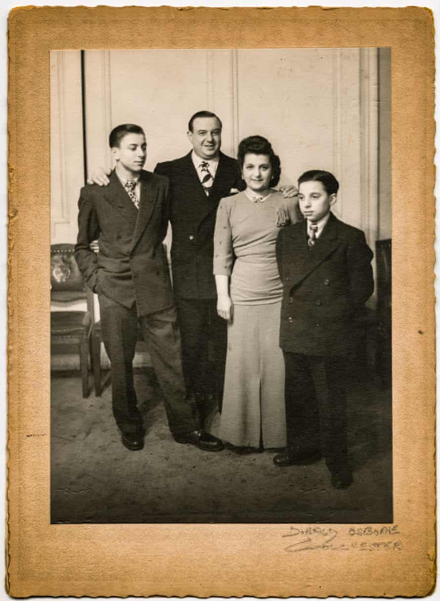 David mit Jeanette, Hyman und Maurice