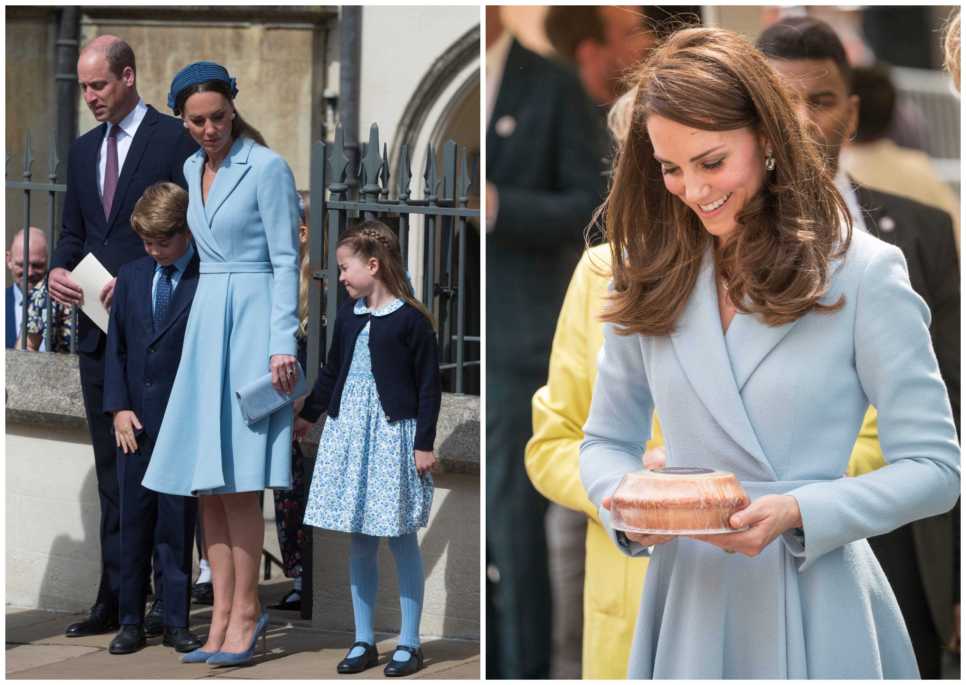 Seite an Seite im Kate Middleton-Stil