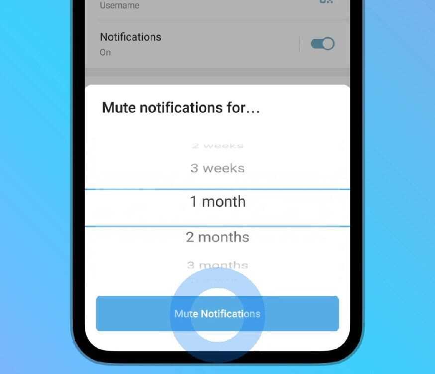 Wählen Sie Ihre eigenen Benachrichtigungstöne aus, schalten Sie Chats für 30 Minuten (oder 2 Monate) mit dem neuen Telegramm-Update stumm