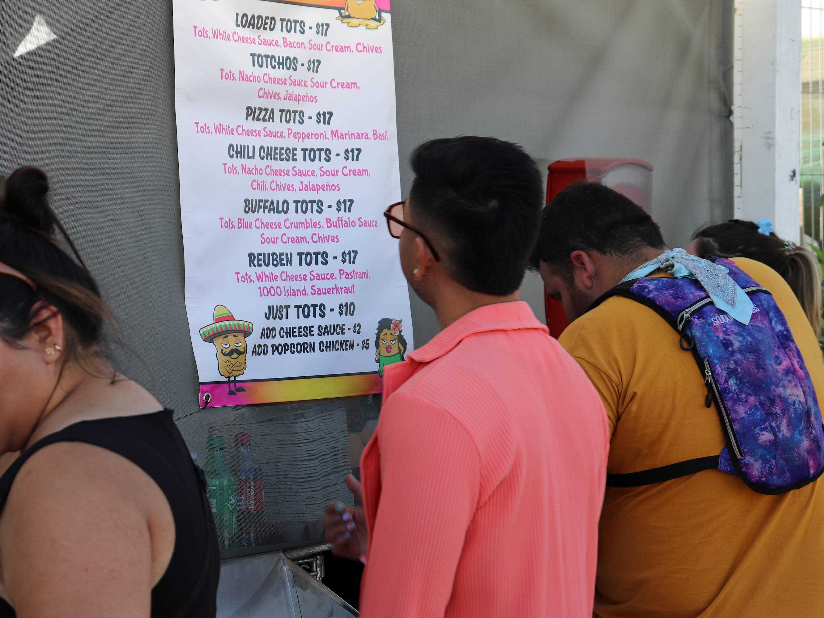 Coachella-Lebensmittelpreise