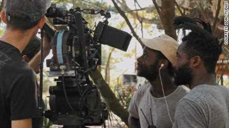 Jude Akuwudike in „Eyimofe“,  Ein nigerianischer Film, der die Reise zweier Menschen verfolgt, die versuchen, das Land zu verlassen. 