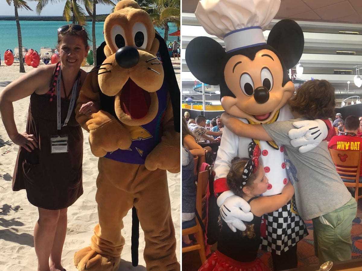 Kathryn Finkelstein und ihre Familie auf einer Kreuzfahrt mit Disney Cruise Lines.