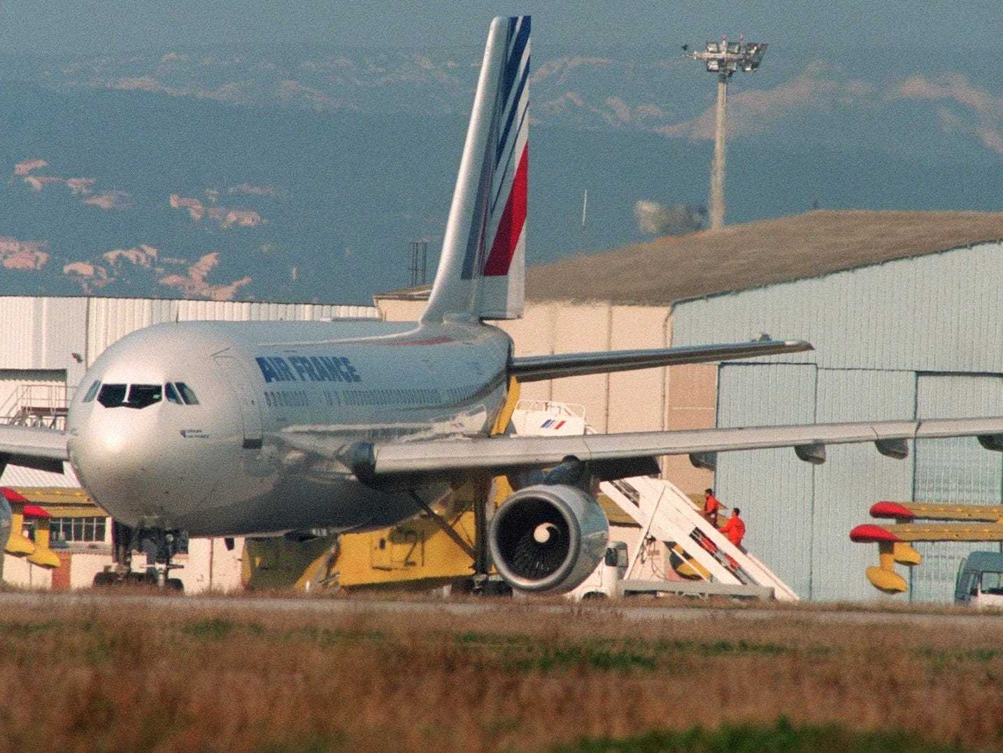 Gekaperter Airbus A300 von Air France