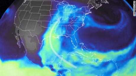 Atmosphärischer Feuchtigkeitsfluss wird diese Woche Stürme und Tornados auslösen