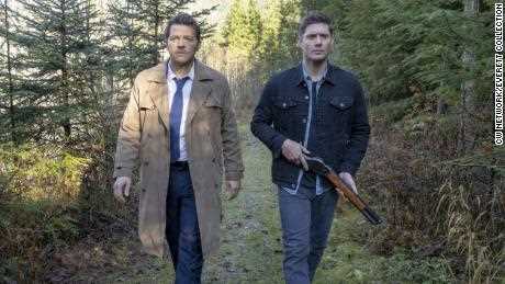 Misha Collins als Castiel und Jensen Ackles als Dean in „Supernatural“.