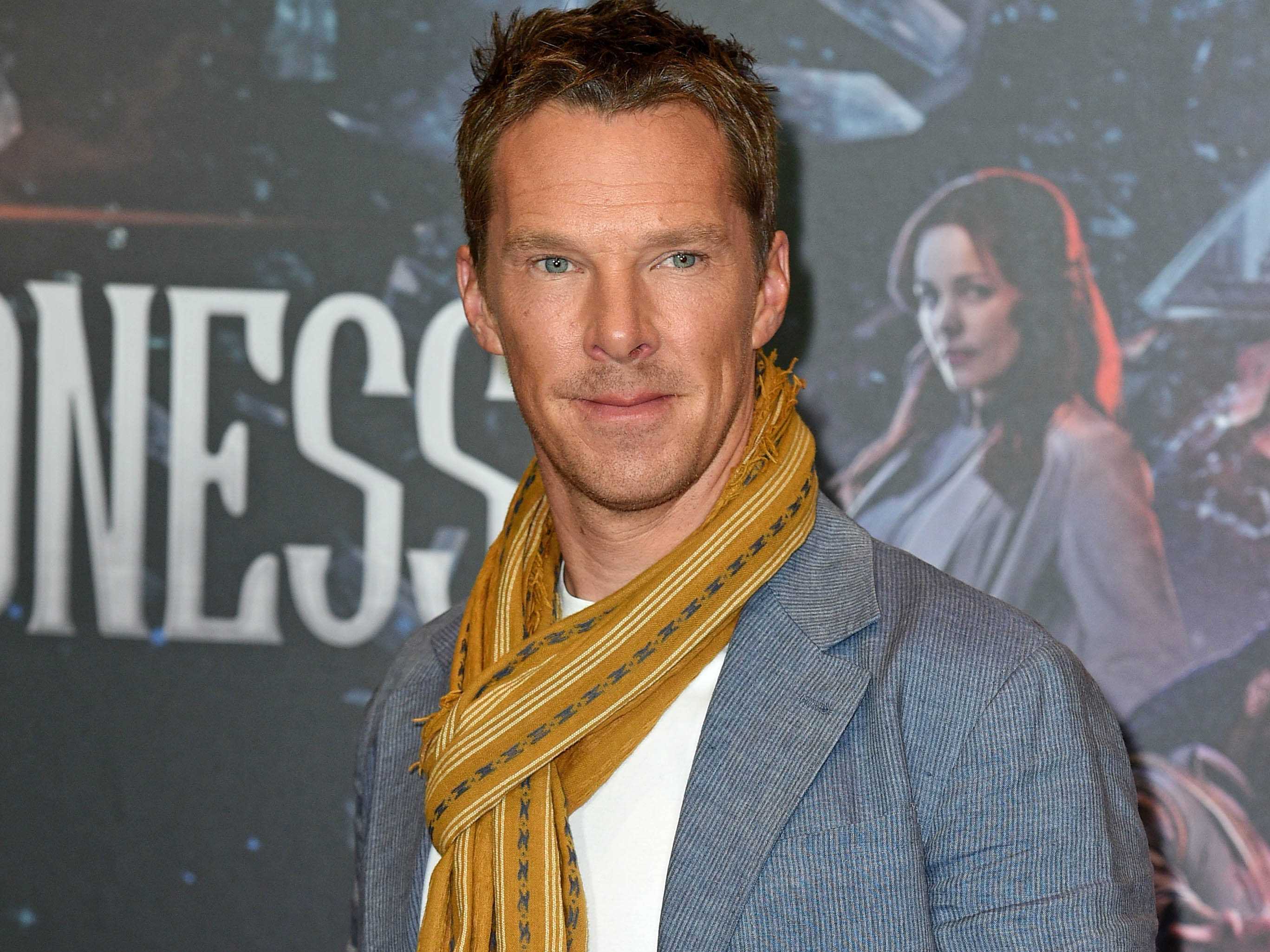 Benedict Cumberbatch bei einem Fototermin für „Doctor Strange in the Multiverse of Madness“ im April 2022 in Berlin.