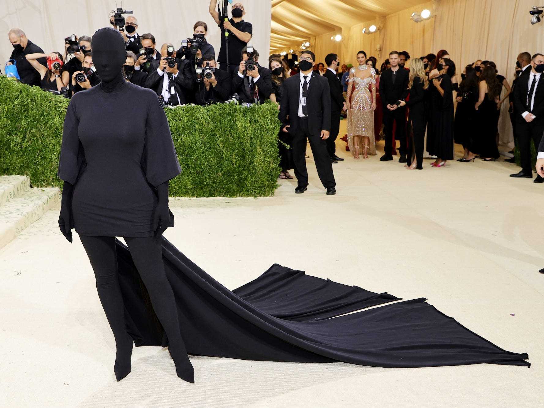 Kim Kardashian West bei der Met Gala 2021.