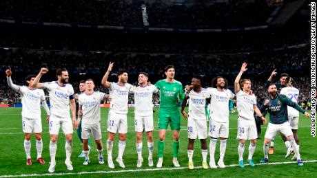 Real Madrid feierte einen unglaublichen Sieg gegen Manchester City.