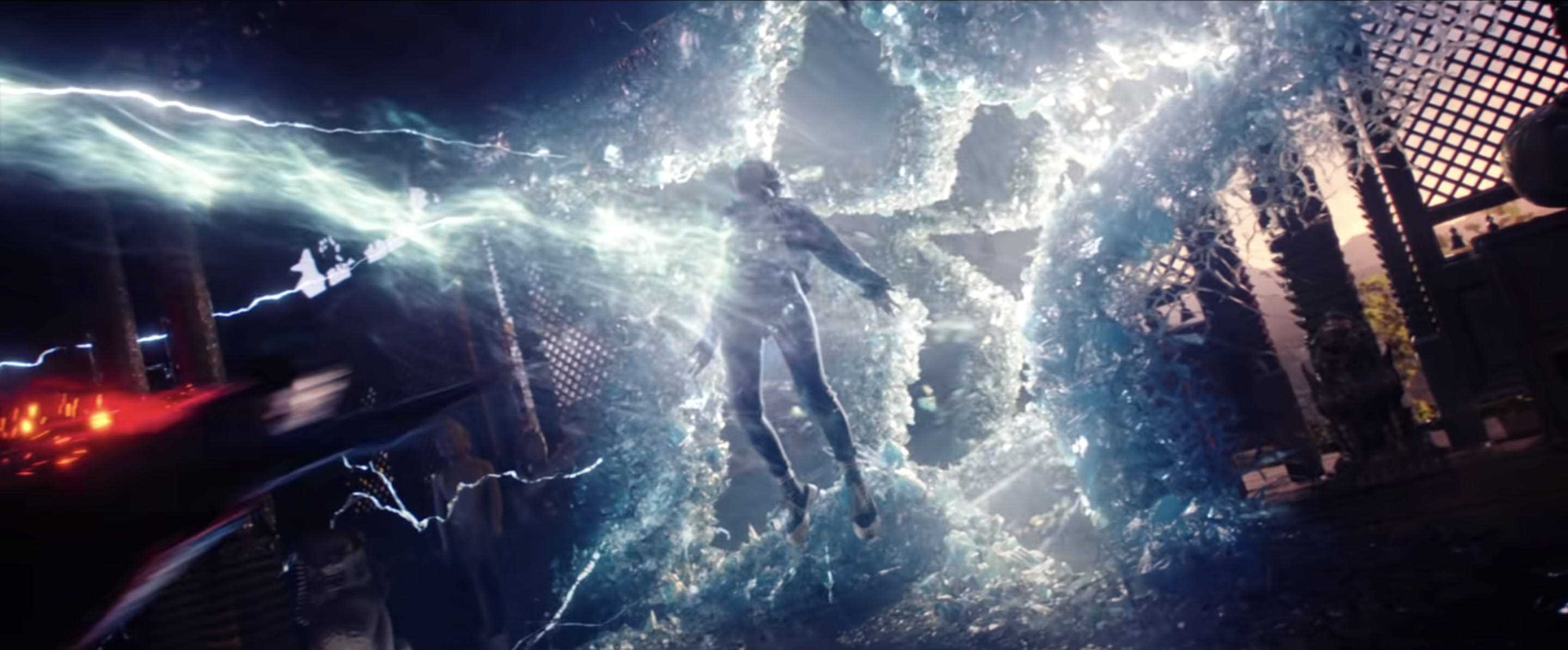 America Chavez öffnet in „Doctor Strange in the Multiverse of Madness“ ein sternförmiges Portal.