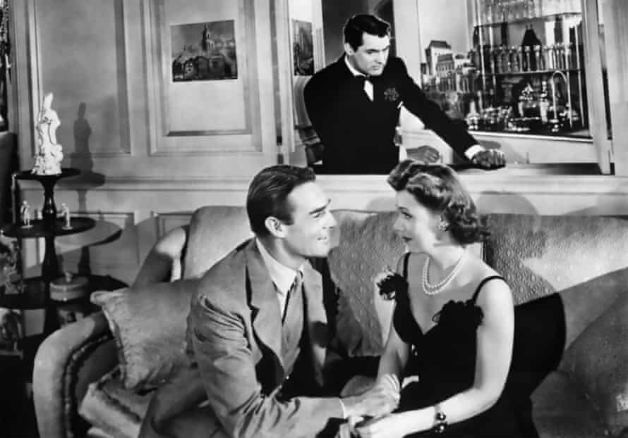 Randolph Scott, Cary Grant und Irene Dunne in „Meine Lieblingsfrau“.