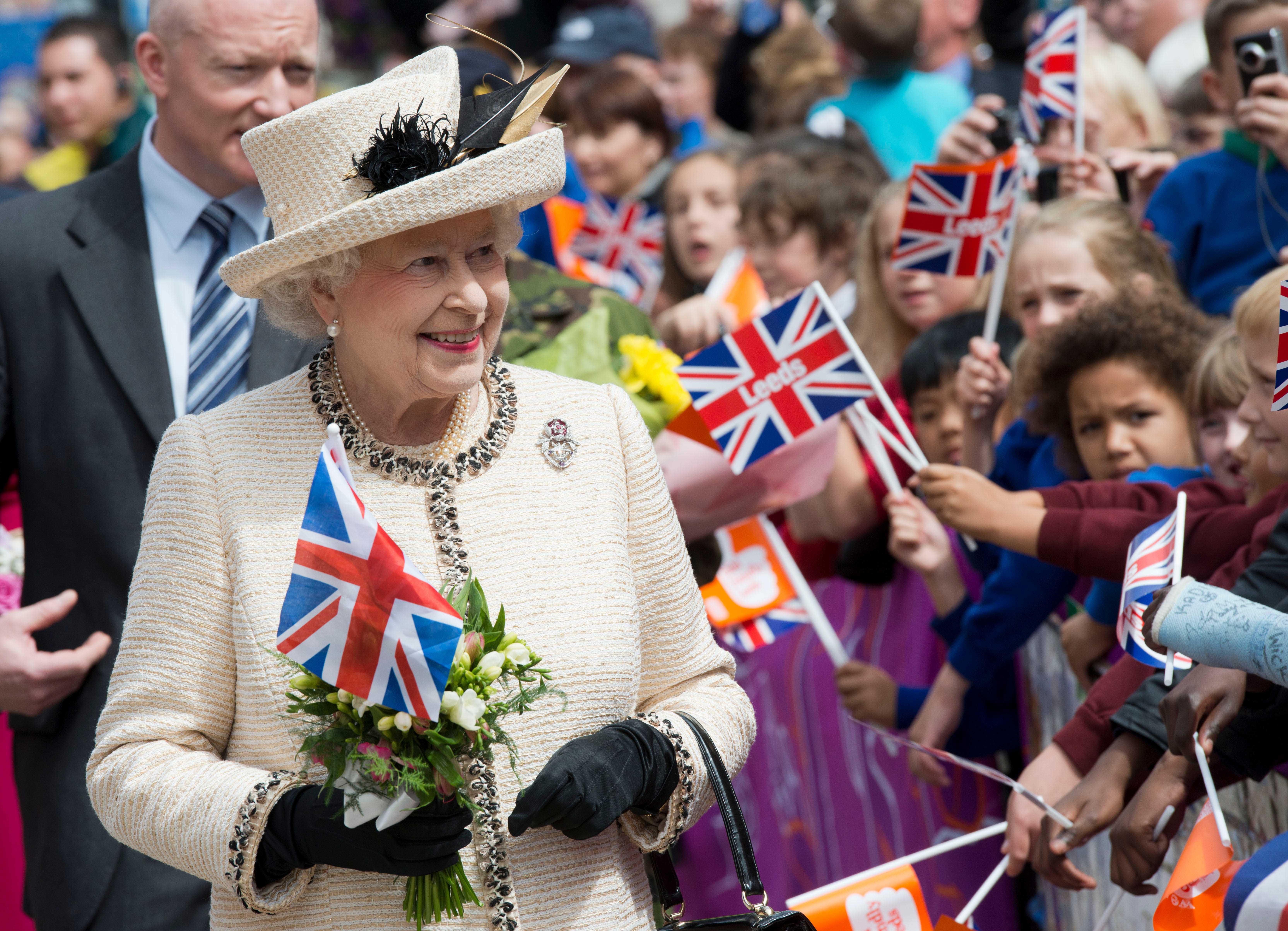 Die Queen während ihrer Diamond-Jubilee-Tournee