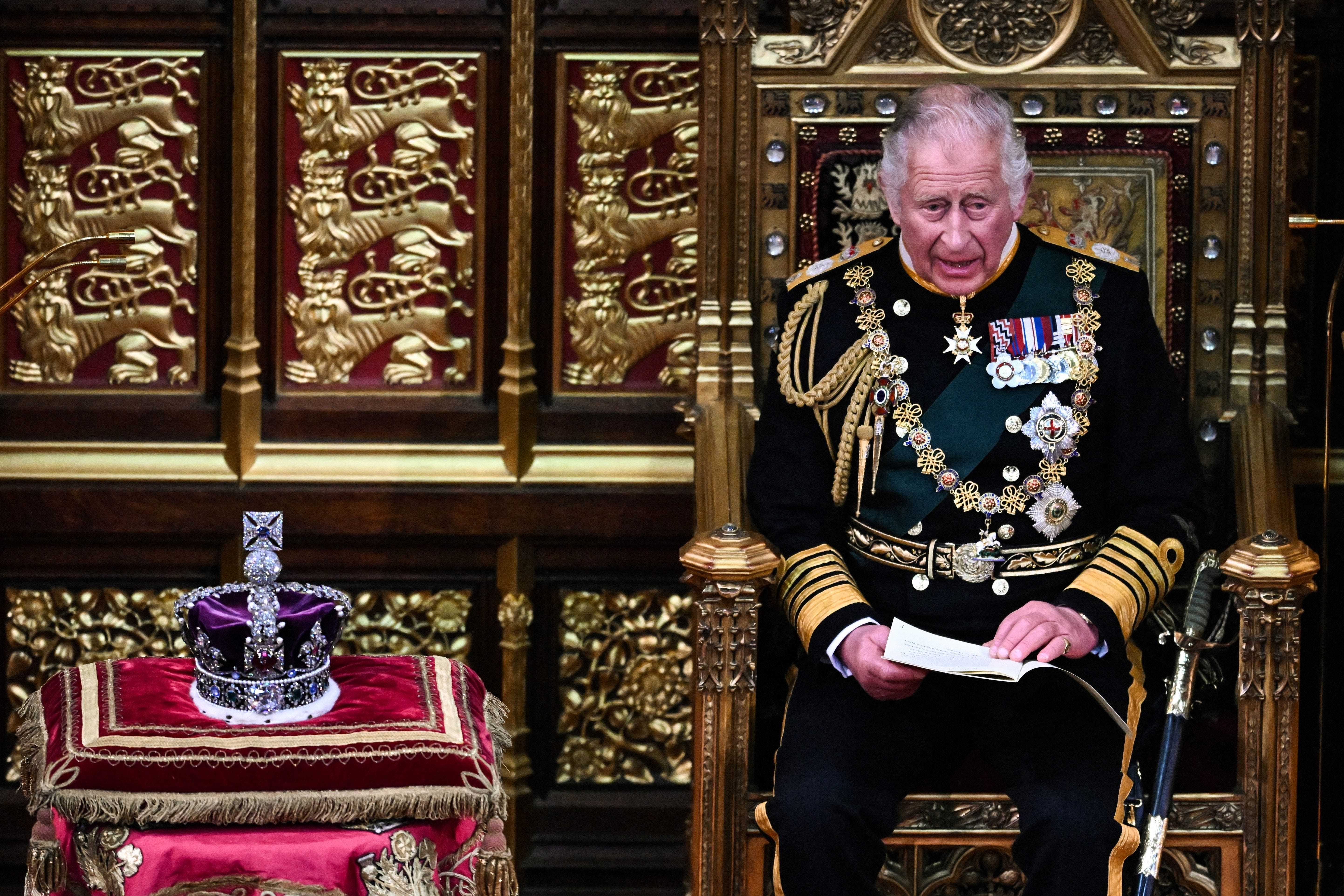 Prinz Charles Staatseröffnung des Parlaments