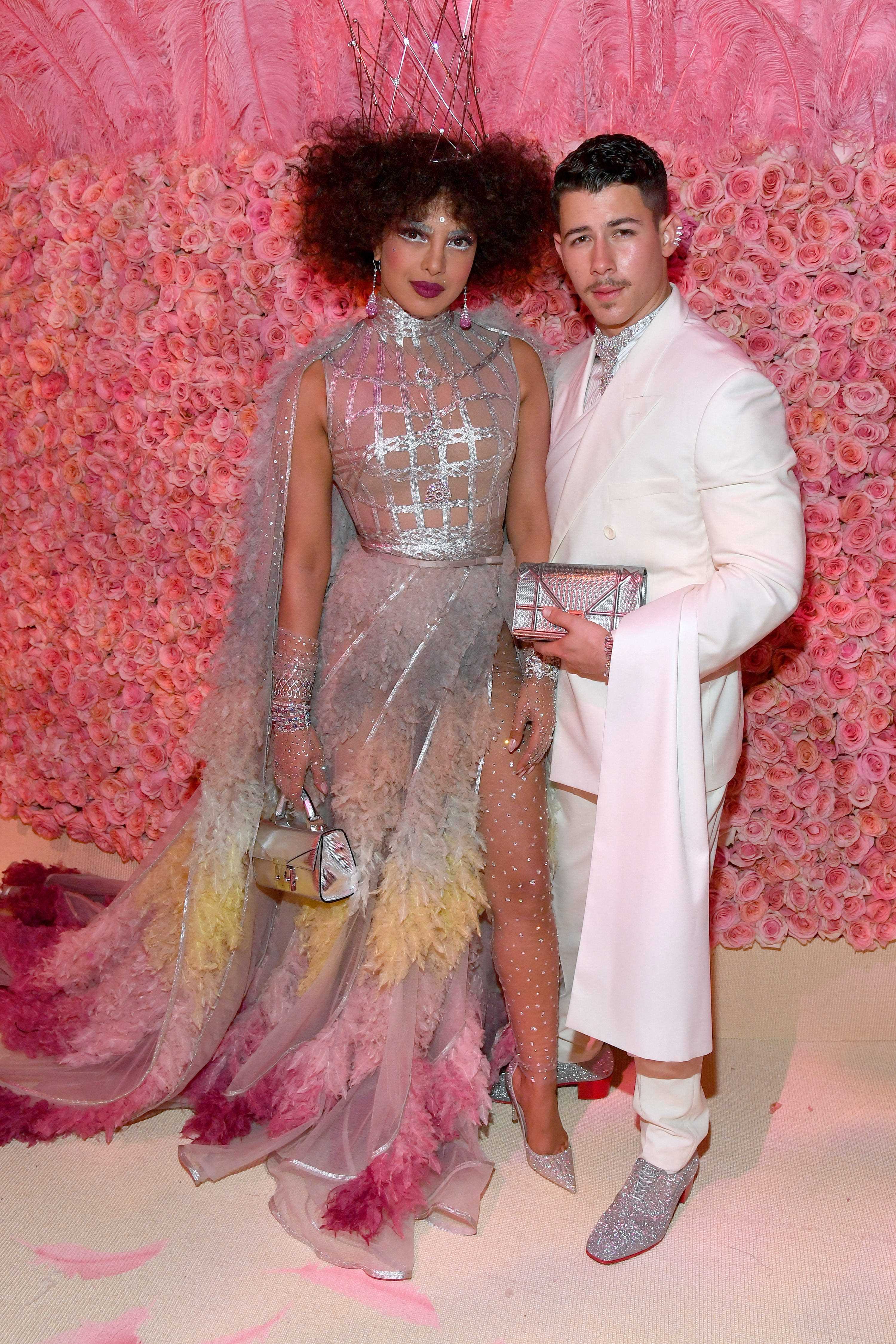 Priyanka Chopra und Nick Jonas nehmen an der Met Gala 2019 teil.