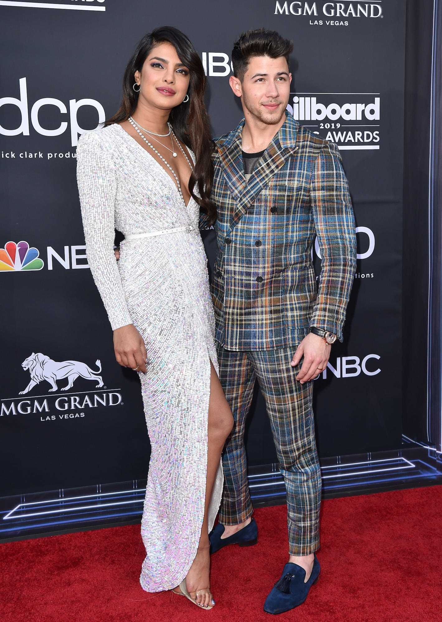Priyanka Chopra Jonas und Nick Jonas bei den Billboard Music Awards am 1. Mai 2019.