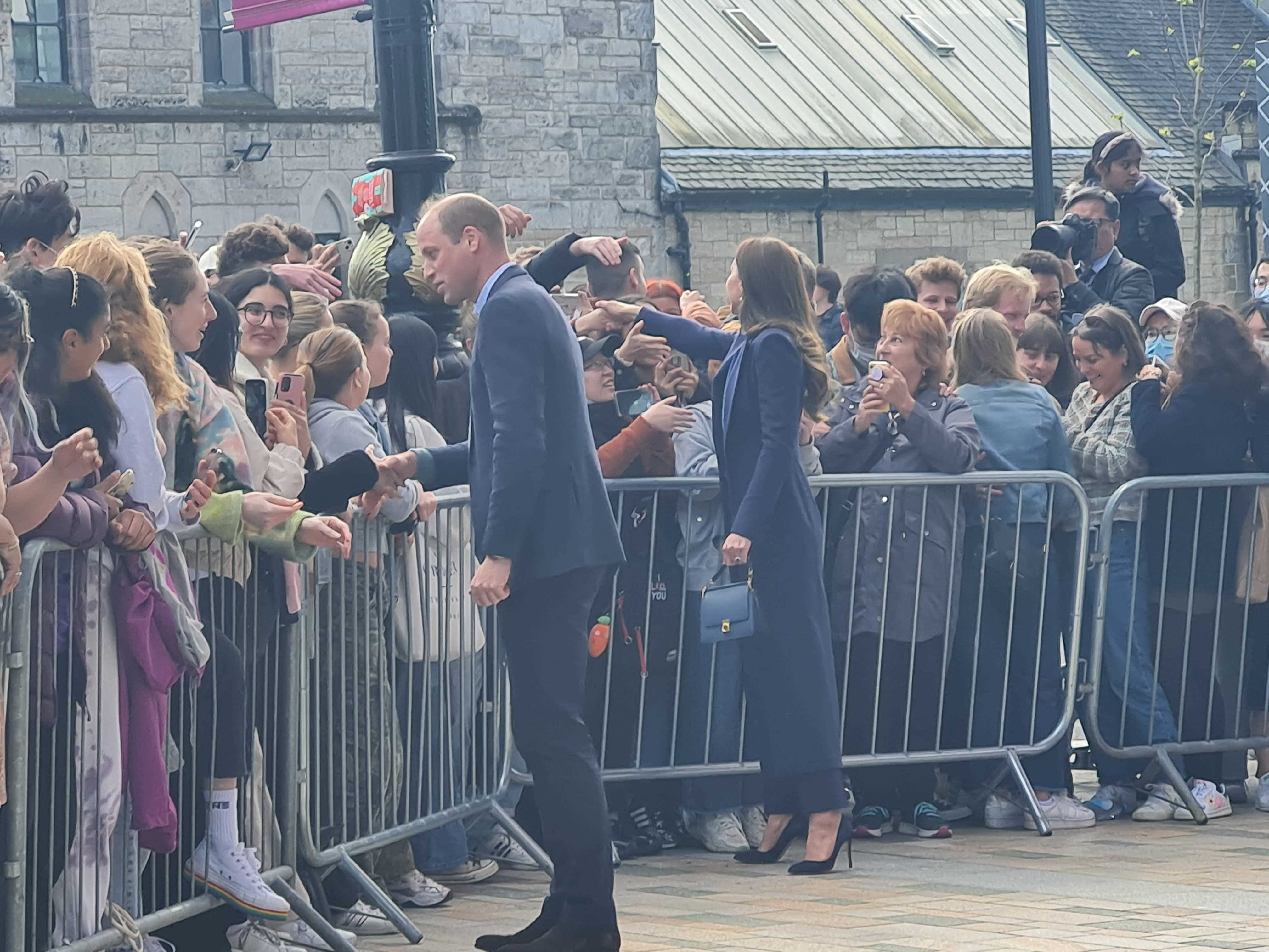 Prinz William und Kate Middleton an der Universität Glasgow.