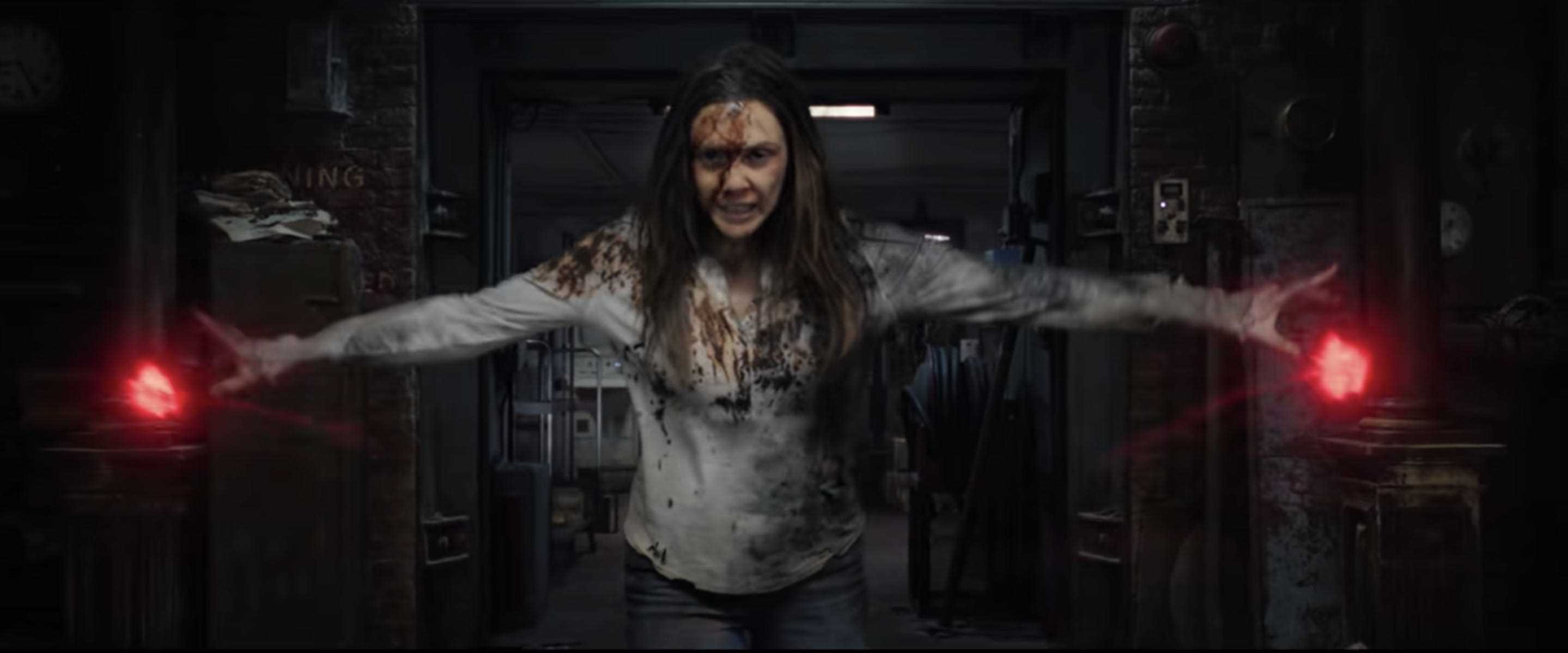 Elizabeth Olsen als Wanda in „Doctor Strange im Multiversum des Wahnsinns“.