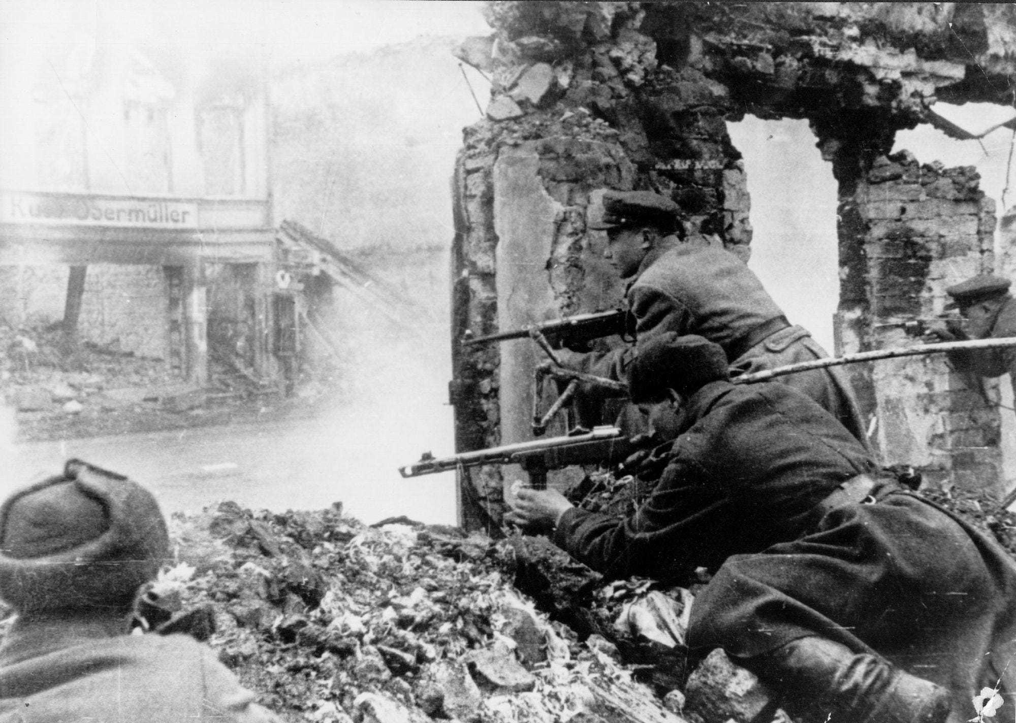 Sowjetische Truppen in Königsberg Kaliningrad WWII