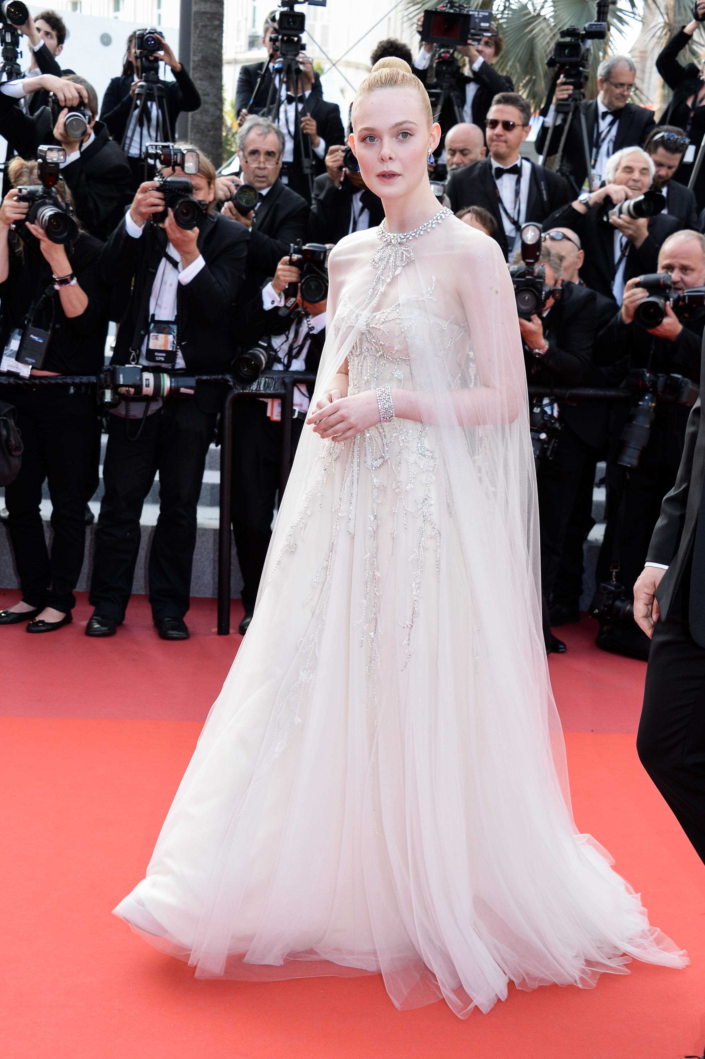 Elle Fanning in Cannes im Jahr 2019