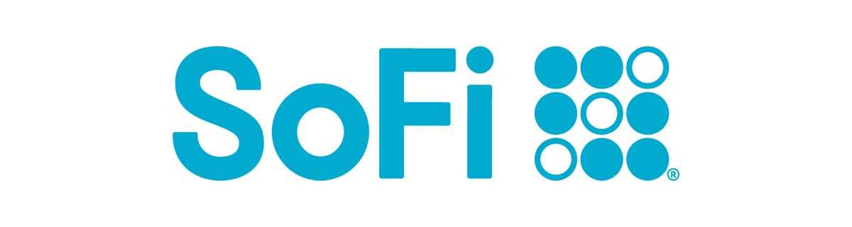 SoFi-Logo auf Personal Finance Insider-Beitrag.