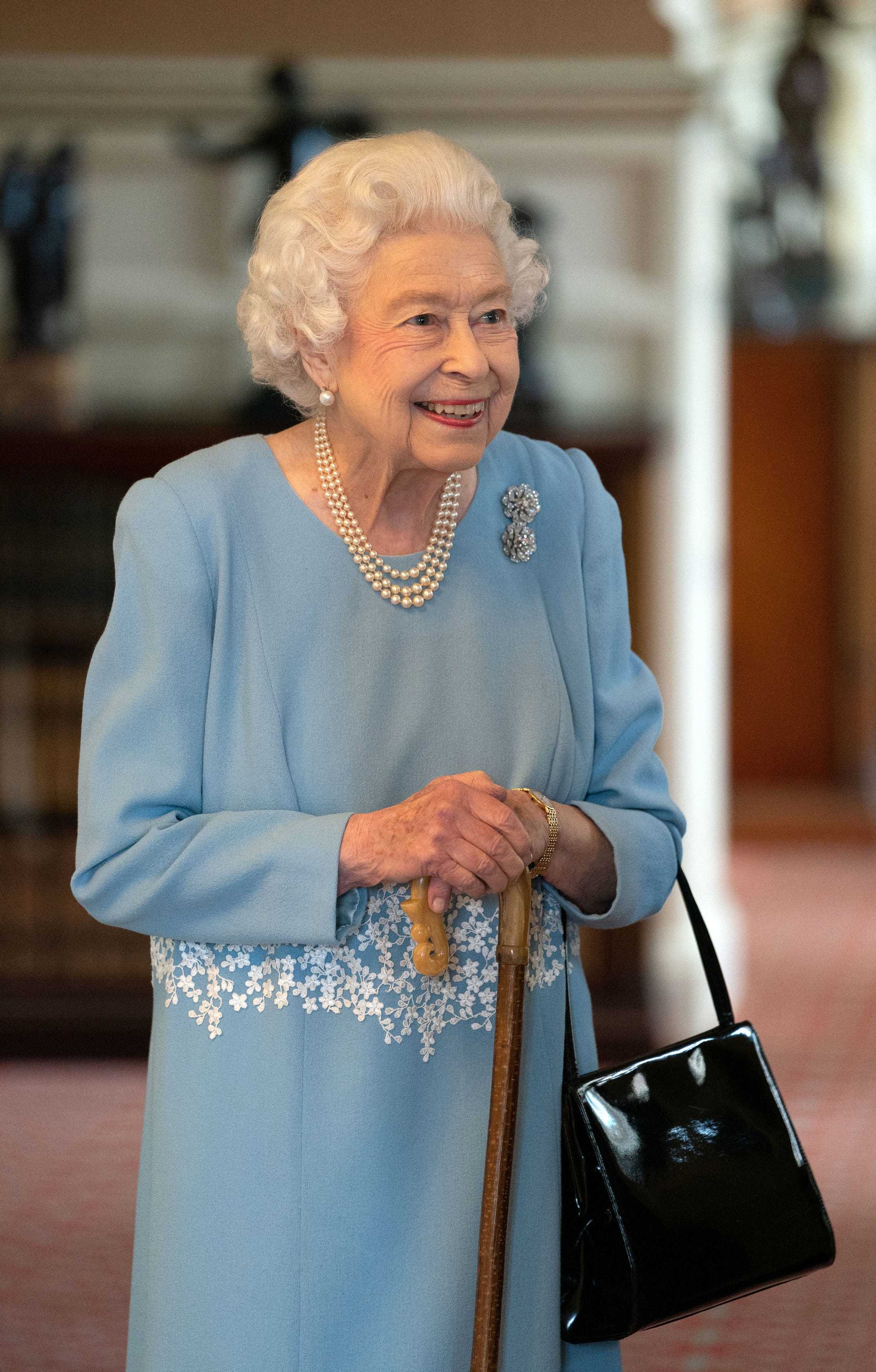 Spazierstock der Königin Elisabeth II