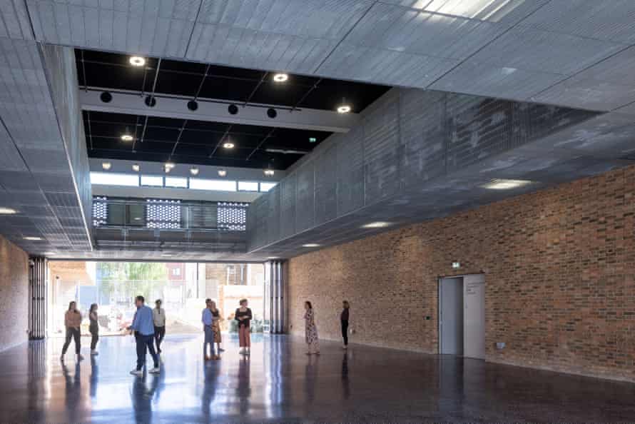 Der „Hangar“ im neuen Battersea-Gebäude des Royal College of Art wird für die Öffentlichkeit zugänglich sein.