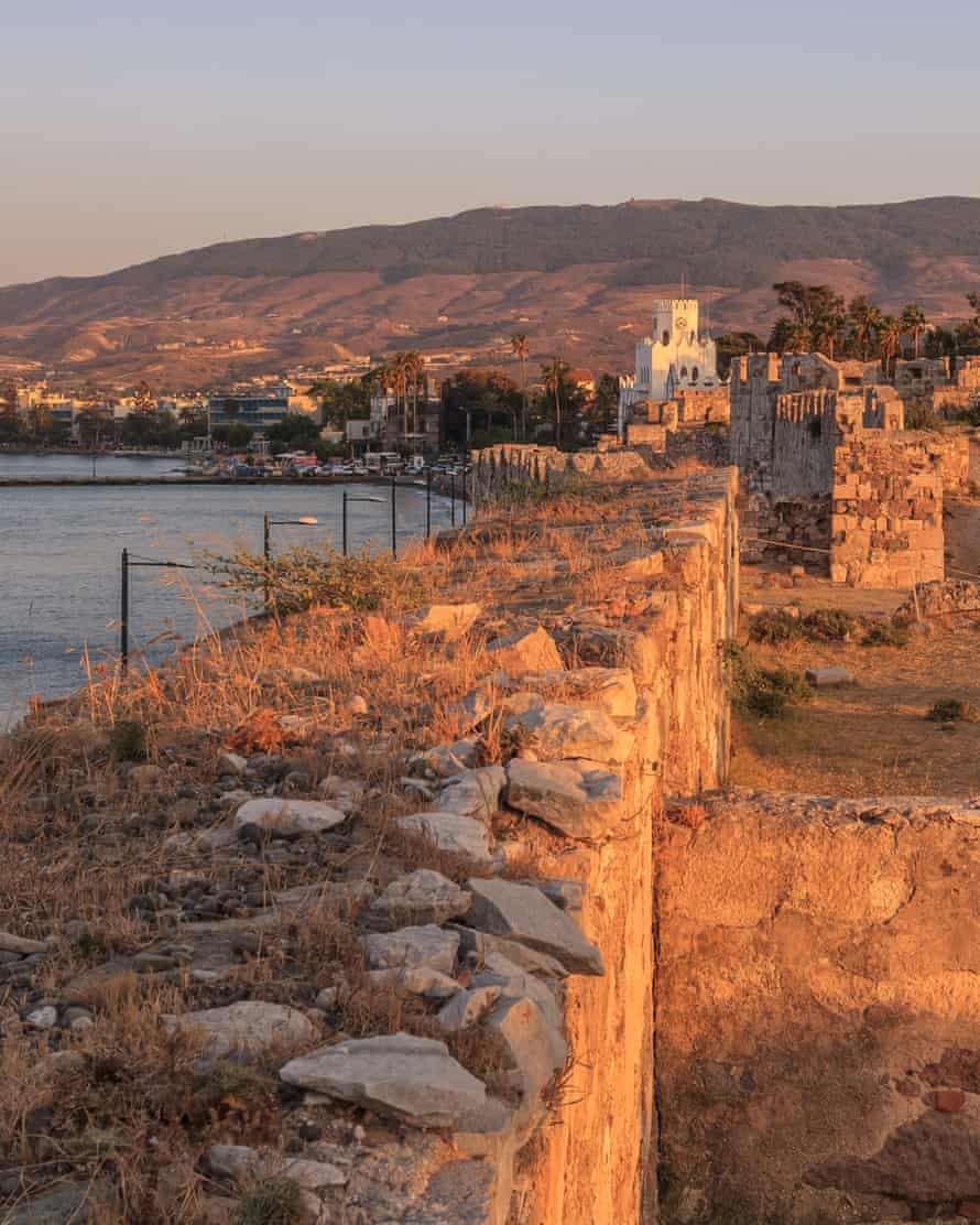 Ruinen in der Festung von Kos, Griechenland