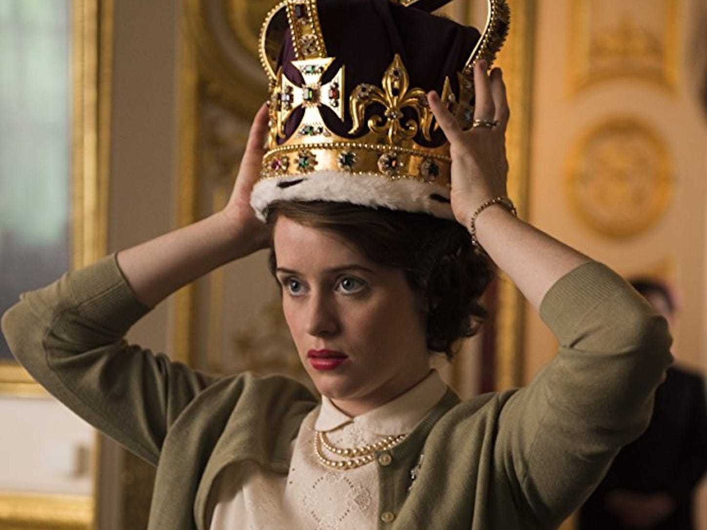 Claire Foy als Queen Elizabeth II in „The Crown“