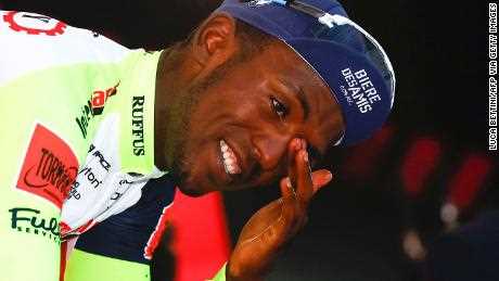 Girmay musste sich vom diesjährigen Giro d'Italia zurückziehen. 