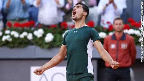 Der Sieg bei den Madrid Open ist die "beste Woche meines Lebens"  sagt die 19-jährige Tennis-Sensation Carlos Alcaraz