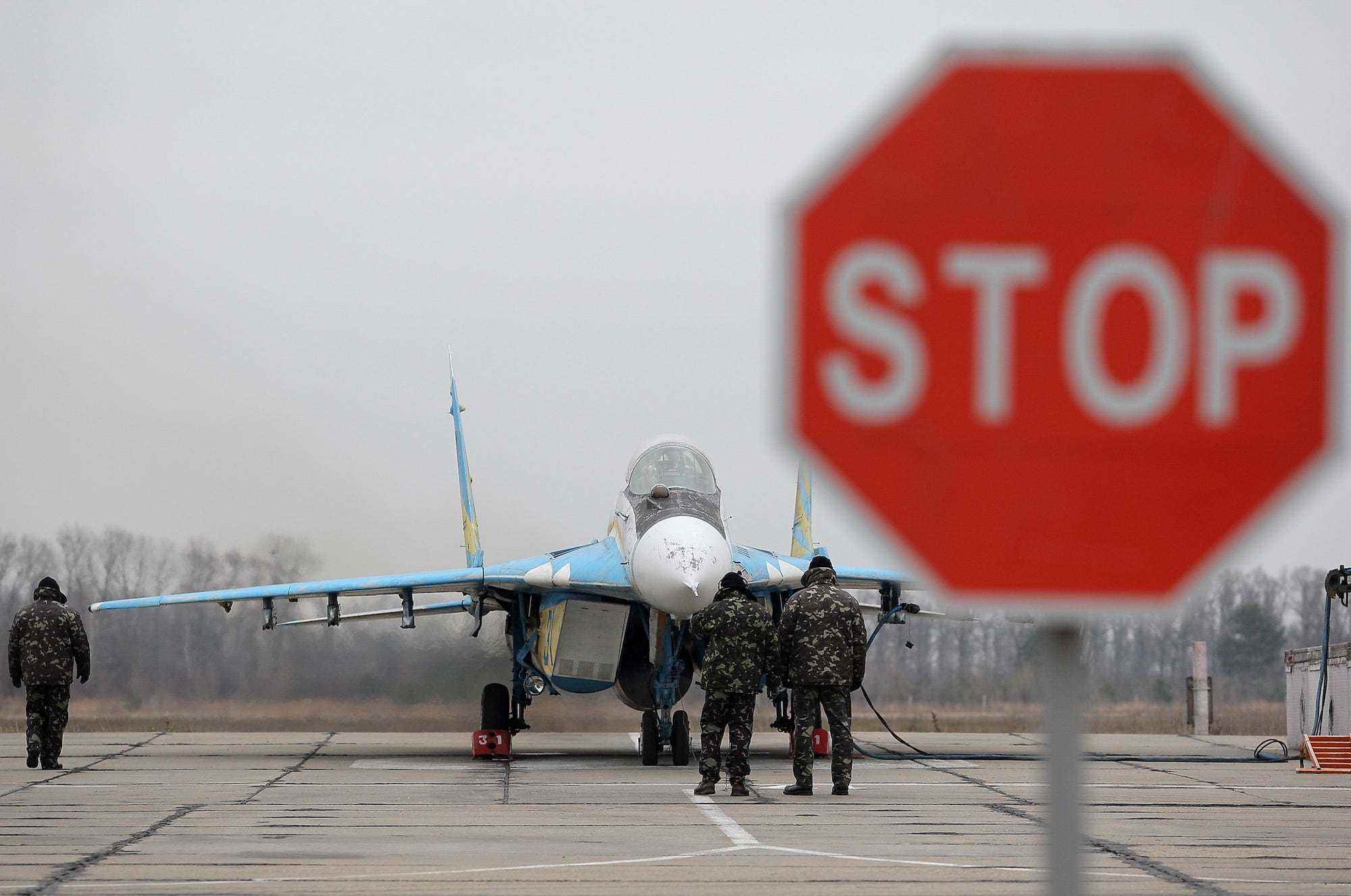 Ukrainische Luftwaffe MiG-29