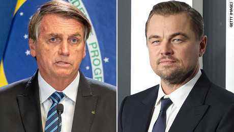 Der brasilianische Präsident schlägt auf Leonardo DiCaprio ein, nachdem ein Schauspieler über den Schutz des Amazonas-Regenwaldes getwittert hat