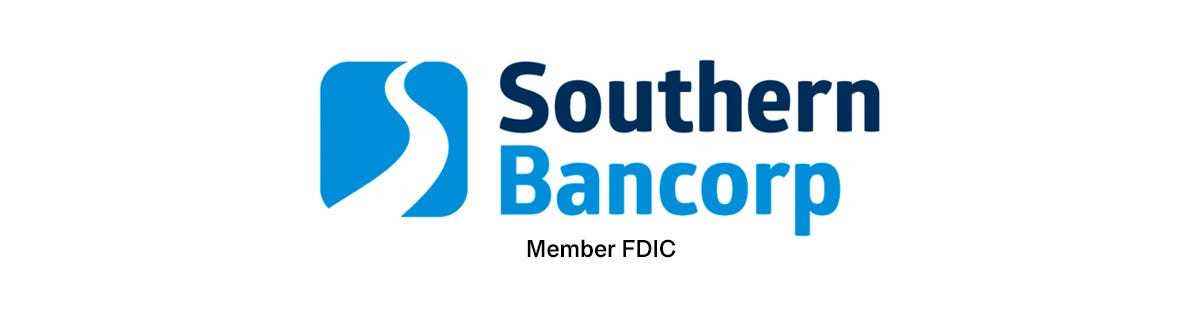 Logo von Southern Bancorp mit Haftungsausschluss für Mitglieder der FDIC
