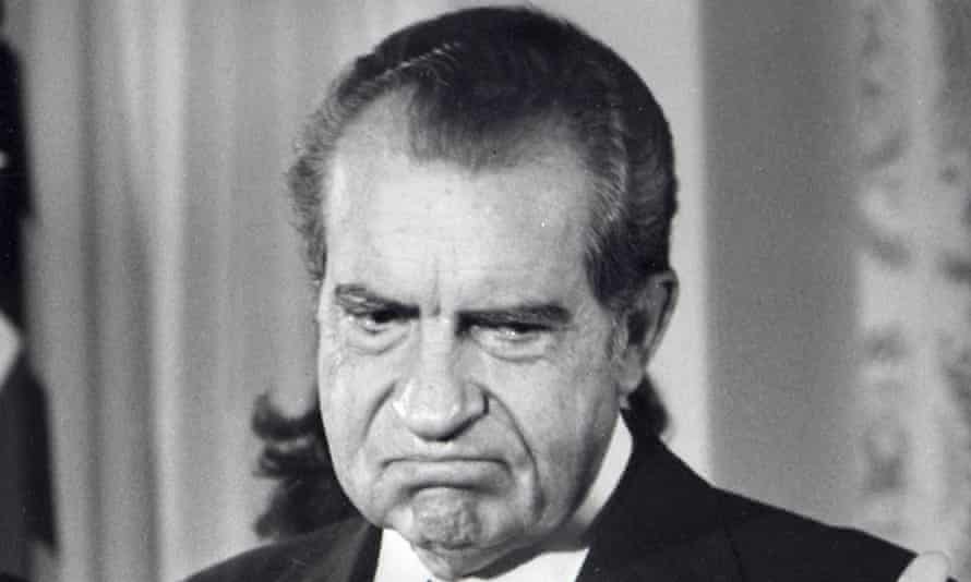 Richard Nixon im Jahr 1974