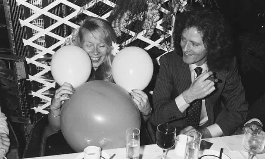 O'Sullivan mit seiner Frau Aase in den 1980er Jahren.