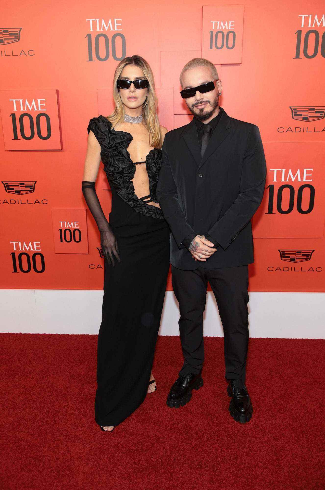 Valentina Ferrer und J Balvin bei der TIME 100 Gala in New York City am 8. Juni 2022.