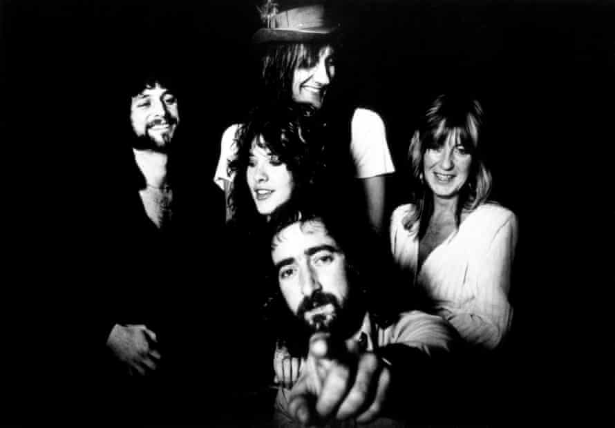 Fleetwood Mac Lindsey Buckingham, Mick Fleetwood, Christine McVie, John McVie und Stevie Nicks.