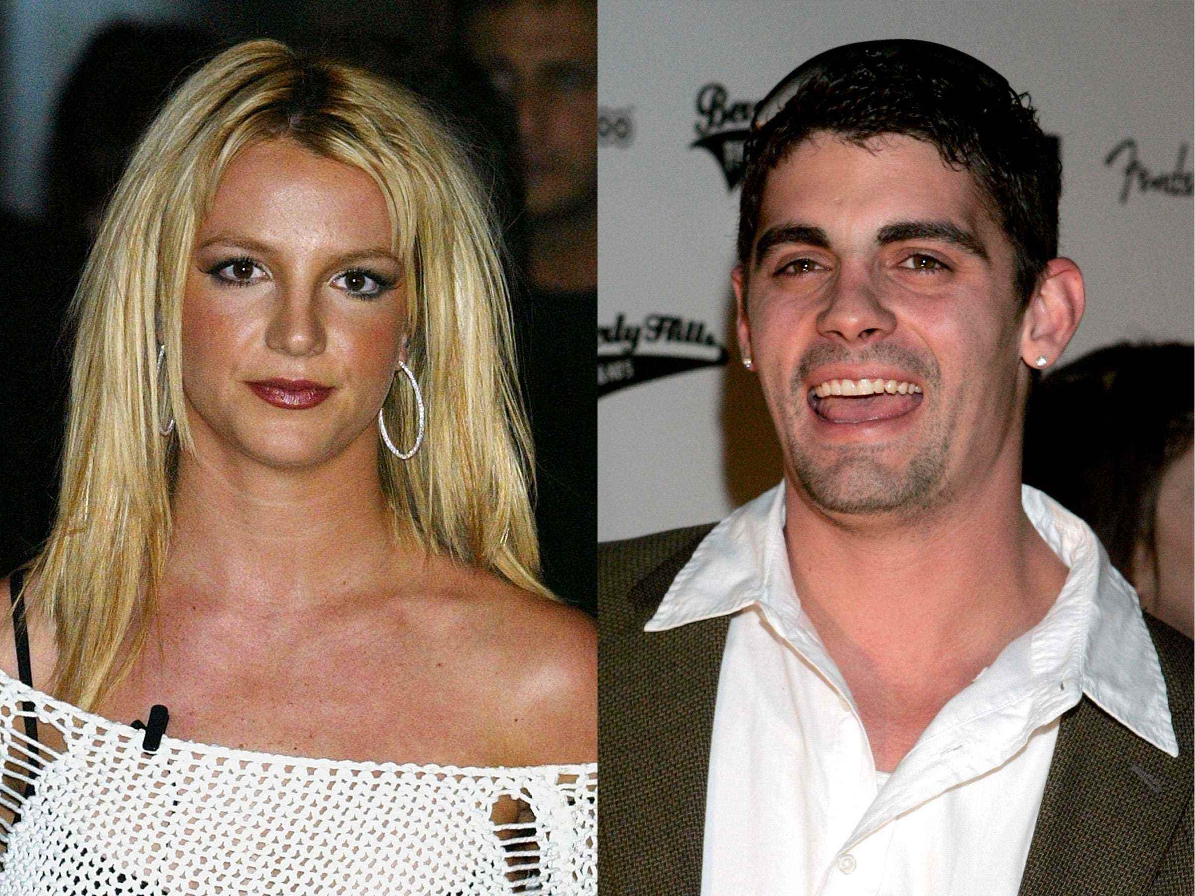 Britney Spears und Jason Alexander