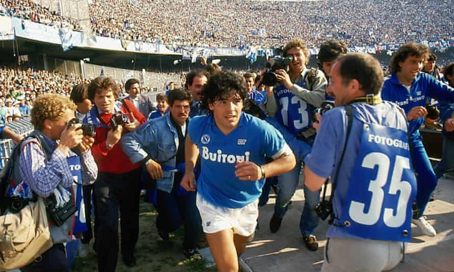 Ein Standbild aus Asif Kapadias Dokumentarfilm Diego Maradona aus dem Jahr 2019
