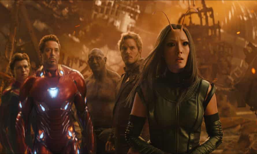 Die Bande ist alle da … Avengers: Infinity War und alle anderen Marvel-Filme auf Disney+.