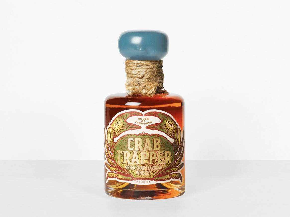 Eine Flasche Crab Trapper