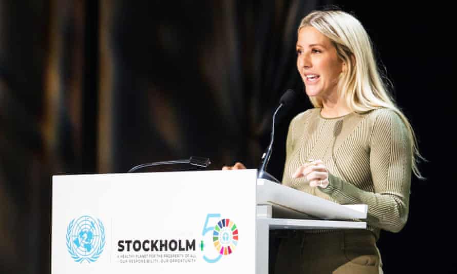 Ellie Goulding spricht bei Stockholm+50