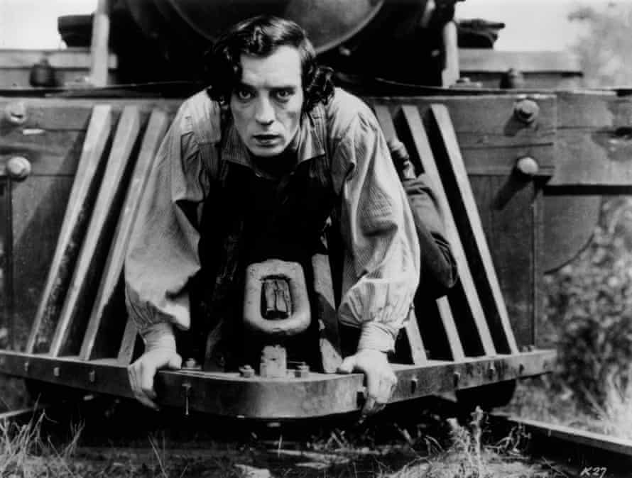 Buster Keaton in Der General.