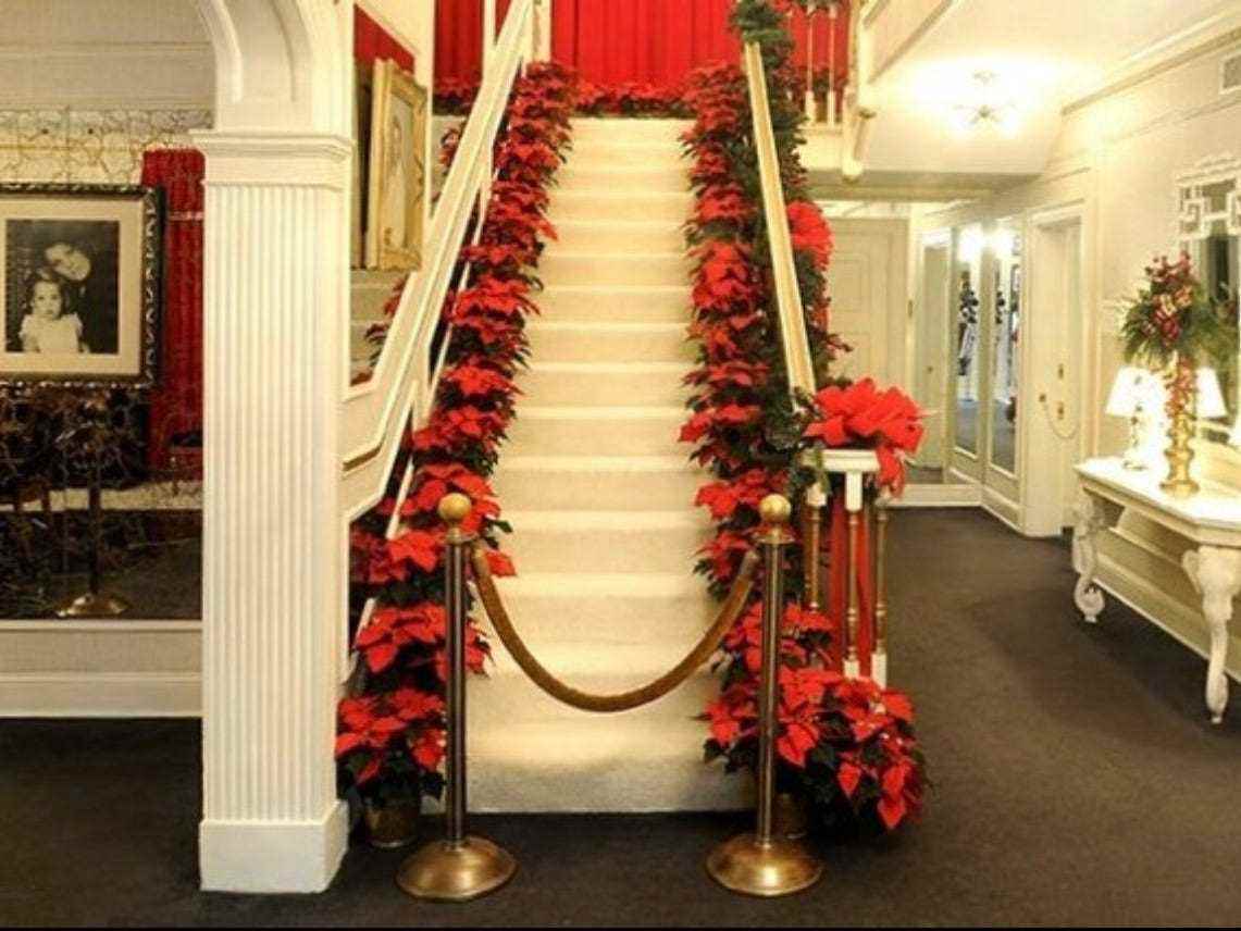 Eine der Treppen in Graceland