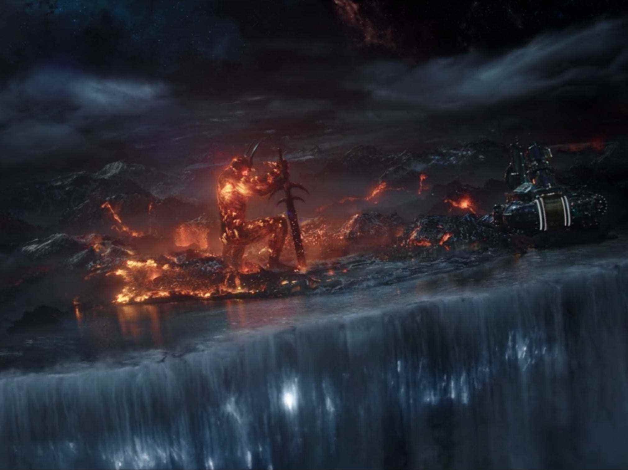 Die Zerstörung von Asgard in „Thor: Ragnarok“.