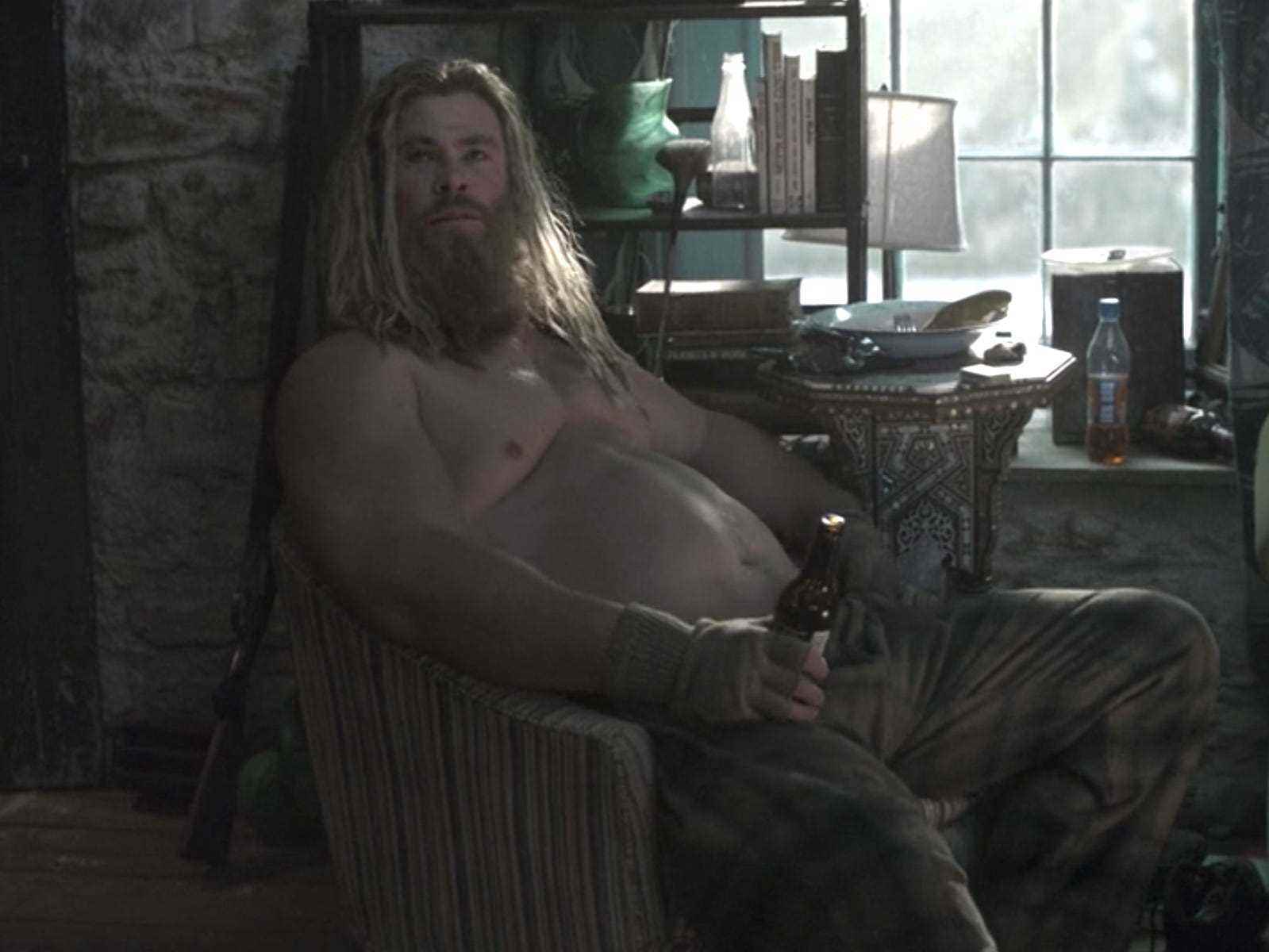 Chris Hemsworth als Thor in „Avengers: Endgame“.