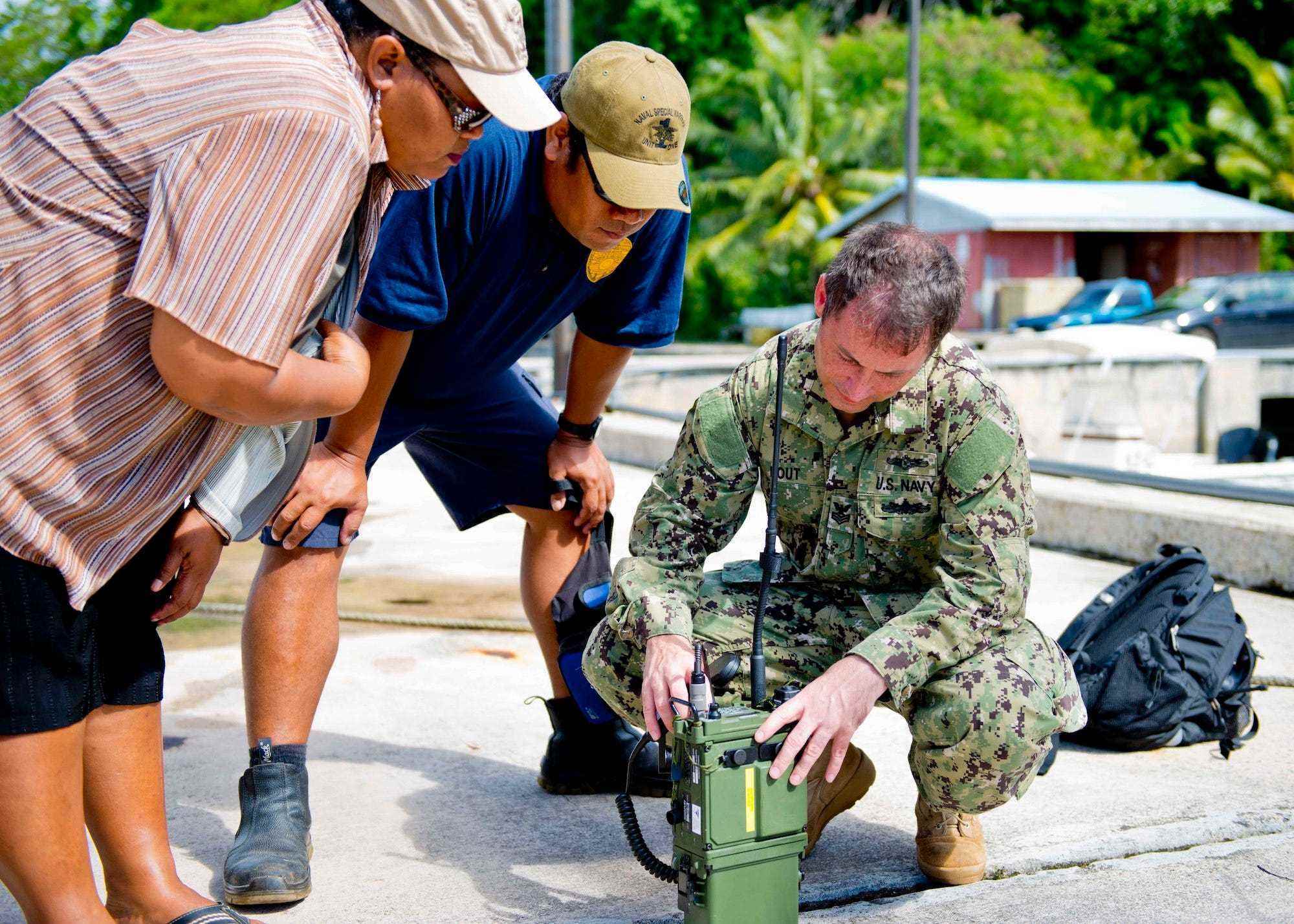 Naval Special Warfare Satellitenkommunikation Palau