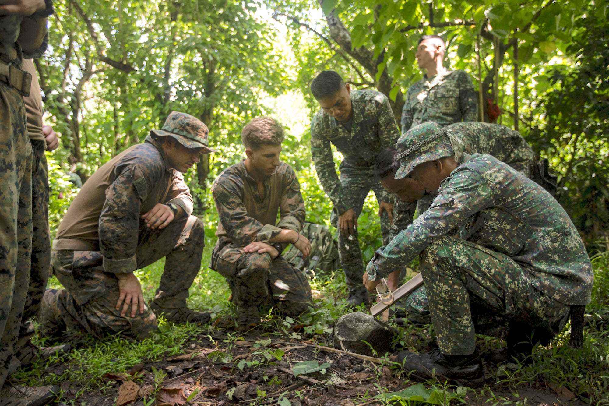 Reconnaissance Marines Dschungelkrieg Philippinen