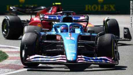 Alonso startete letzte Woche beim Großen Preis von Kanada zum ersten Mal seit 10 Jahren aus der ersten Reihe.