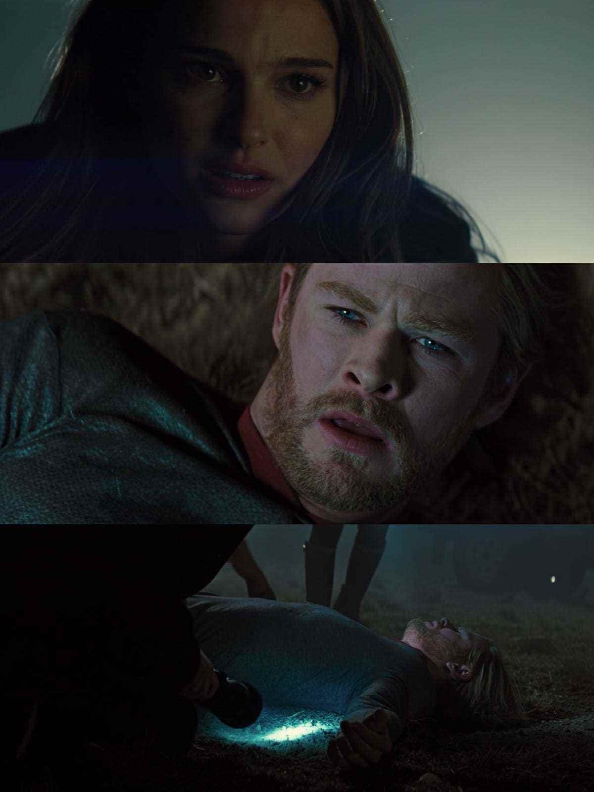 Jane und Thor im ersten „Thor“-Film.