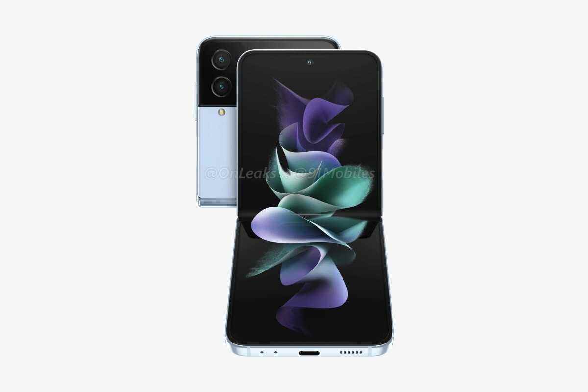 Ja, das ist (angeblich) das Galaxy Z Flip 4. - Heiße neue Gerüchte bemalen Samsungs Galaxy Z Flip 4 in einer Vielzahl interessanter Farben